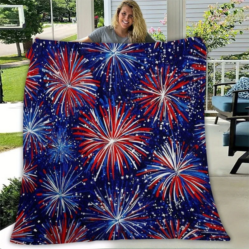 Spider Mask Web Print Throw Blanket, Black‑Red Spiderweb Pattern Soft Warm Flannel Blanket for Sofa Bedroom Home Decor
