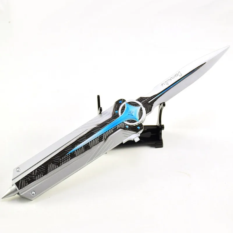 Modelos periféricos de juego Delta Force de 28cm/11 pulgadas, adornos artesanales de Metal, versión emergente de North Star, colecciones de exhibición de escritorio para niños