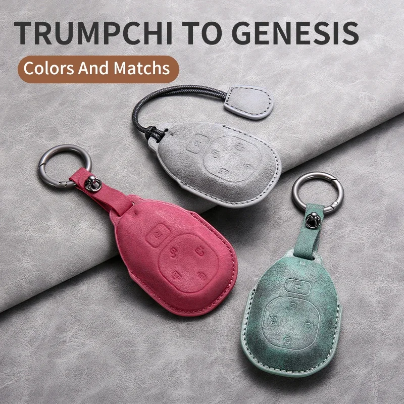 

For Trumpchi Car Key Case Cover Shell Holder Protector GAC GS4 GM8 GA3 GA6 SGS7 GA4 GS5 GS3 Empow J11 J12 J13 J14 J15 Legend GS8