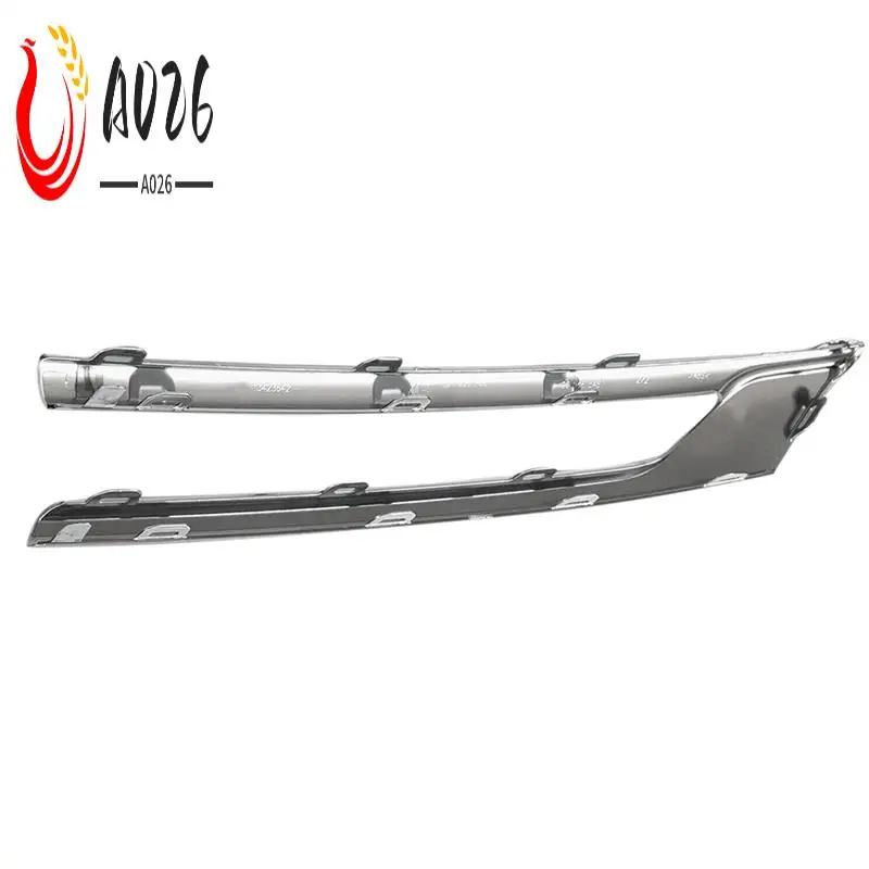 

A026-Silver Front Bumper Radiator Grille Trim For VAUXHALL OPEL ASTRA (K) 2015-2020 13423641 13423642