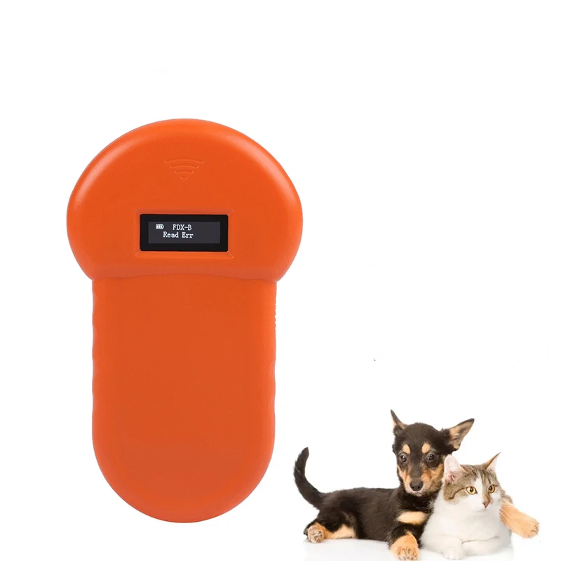 

Pet ID Reader Animal Chip Digital Scanner USB Rechargeable Microchip Handheld Identification FDX-B Microchip Reader for Cat Dog