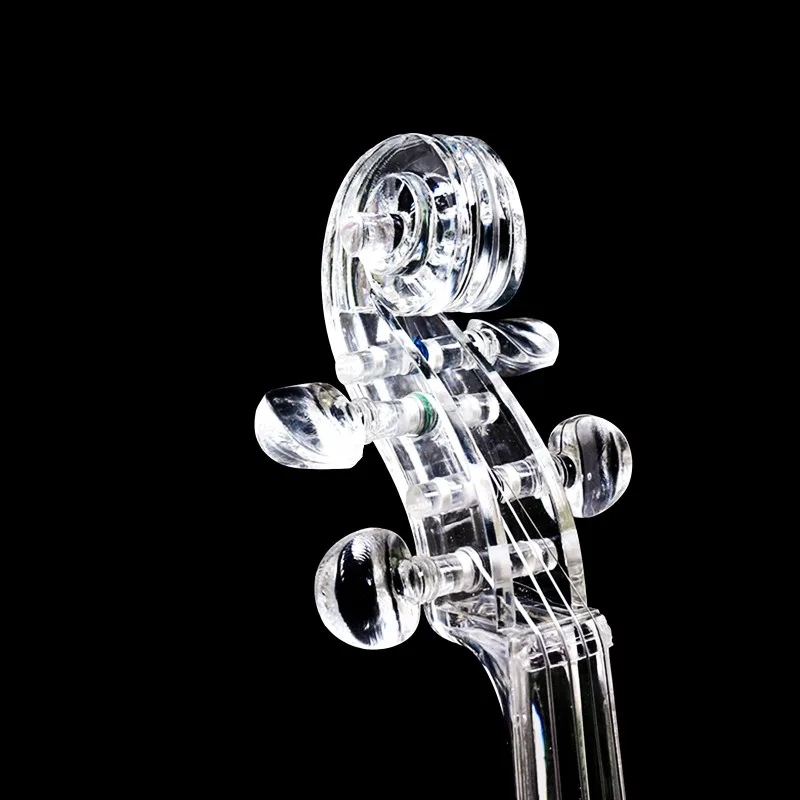 Electronic violin, colorful light violin as props, stage performance decoration, electric acoustic violin