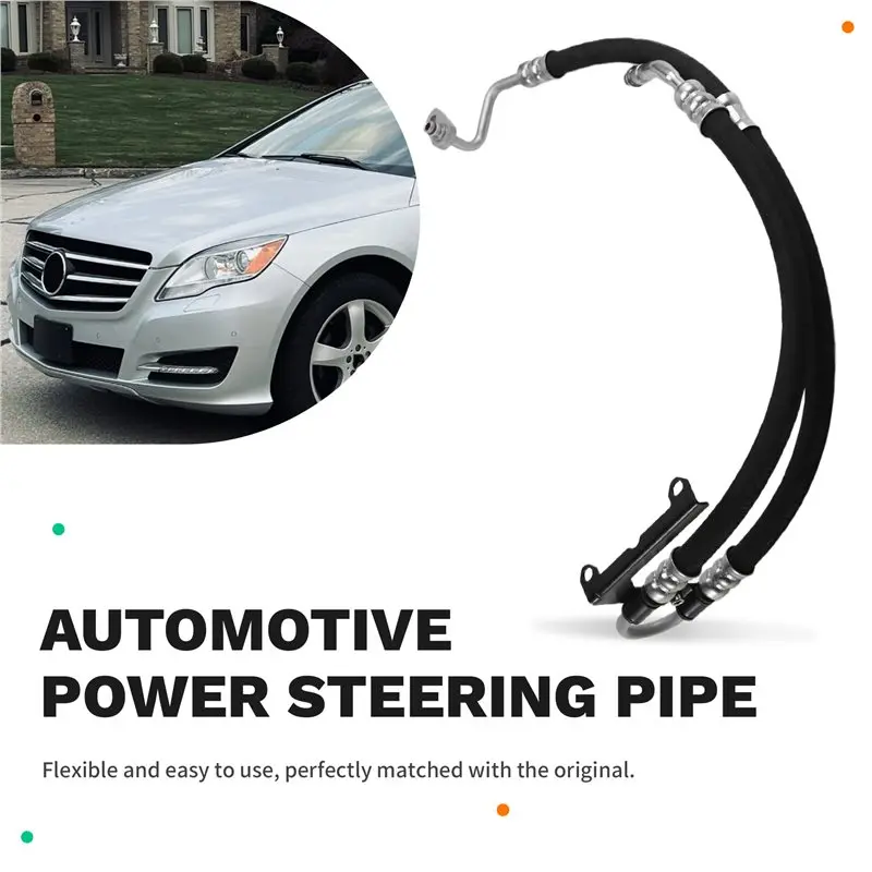A19Q-2514604324 Car Power Steering High-Pressure Hose For Mercedes Benz R350 4Matic V6 3.5L 2012