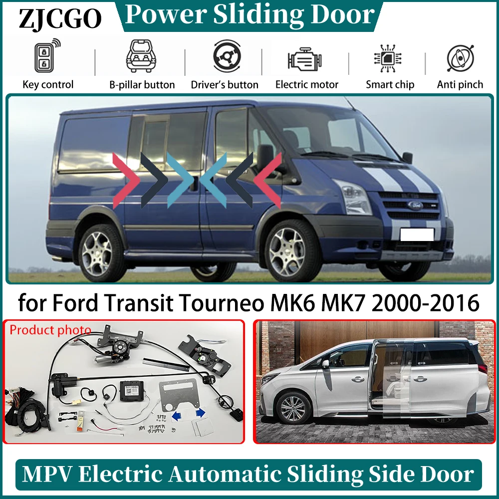 for Ford Transit Tourneo MK6 MK7 2000-2016 Smart Automatic Electric Side Power Sliding Door Control System