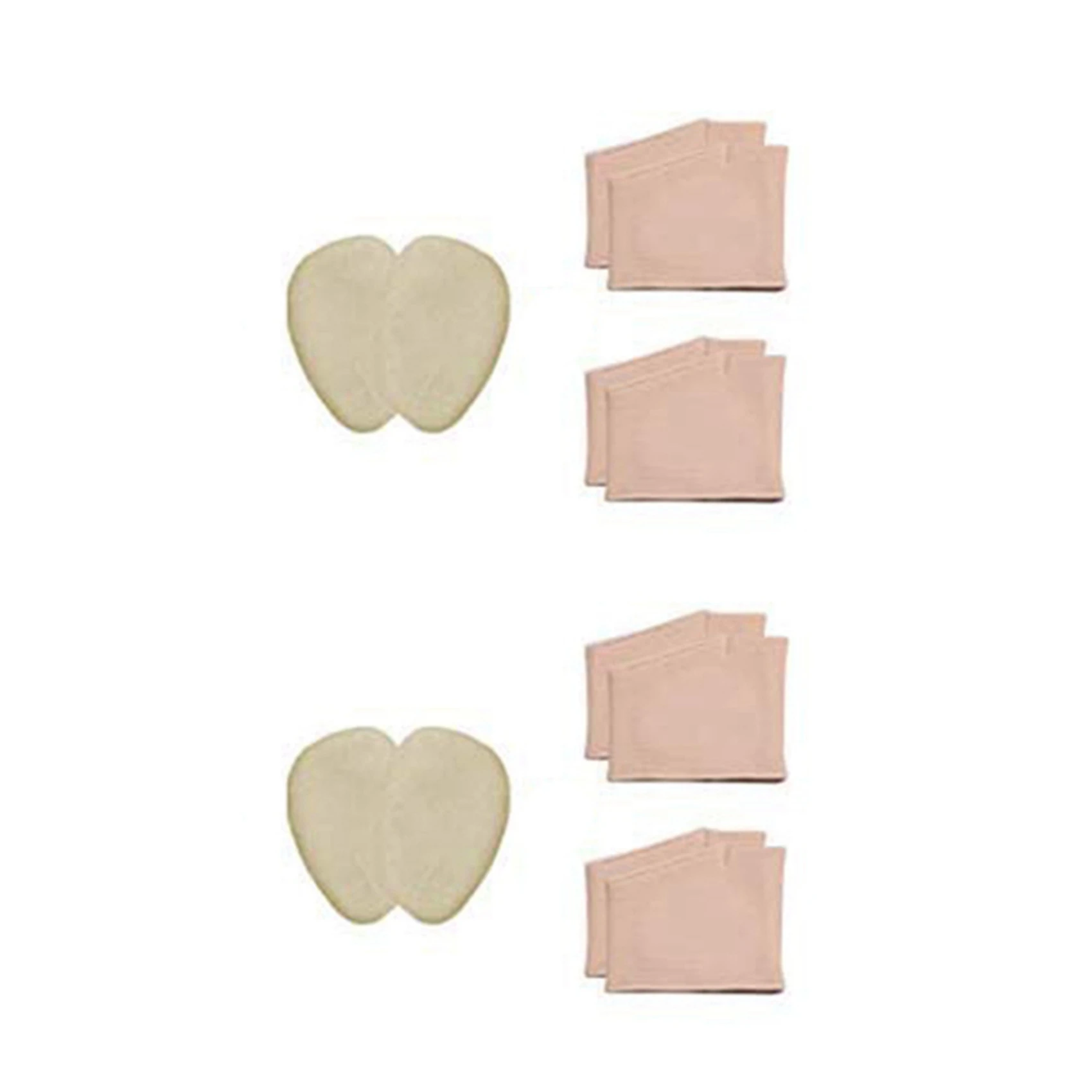 

MACH-Metatarsal Sleeve Pads-4-Pair Ball Of Foot Cushions And 2-Pair Gel Forefoot Cushion For Metatarsalgia,Blisters,Callus