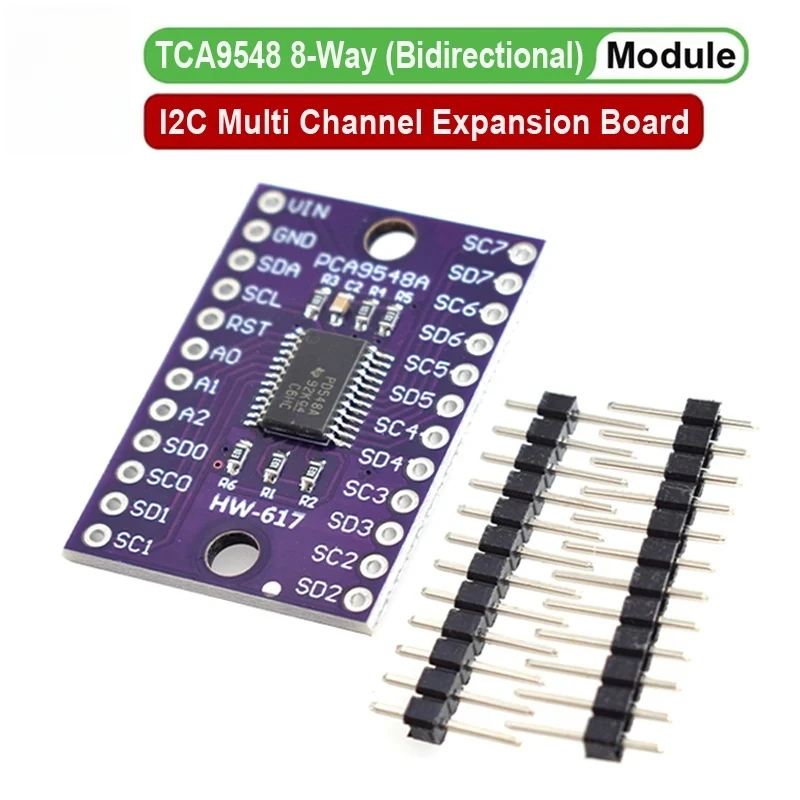 TCA9548 TCA9548A 1 на 8 I2C 8-канальный IIC Мультиканальный мультиплексорный модуль для разработки Arduino, плата расширения