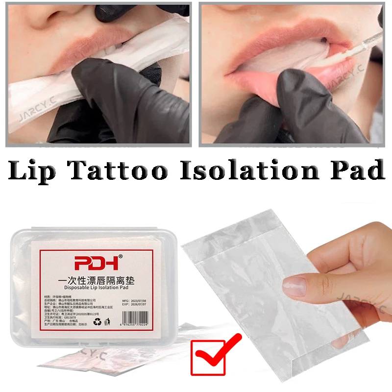 Lip Isolation Pad Disposable Tattoo Roll Paper Semi-Permanent Makeup Supplies Tattoo Oral Protective Pad PMU Tattoo Accessories