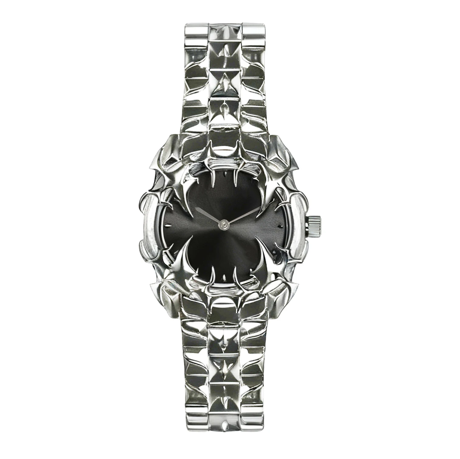 Men's Claw-Shaped Quartz Watch with Interchangeable Dials