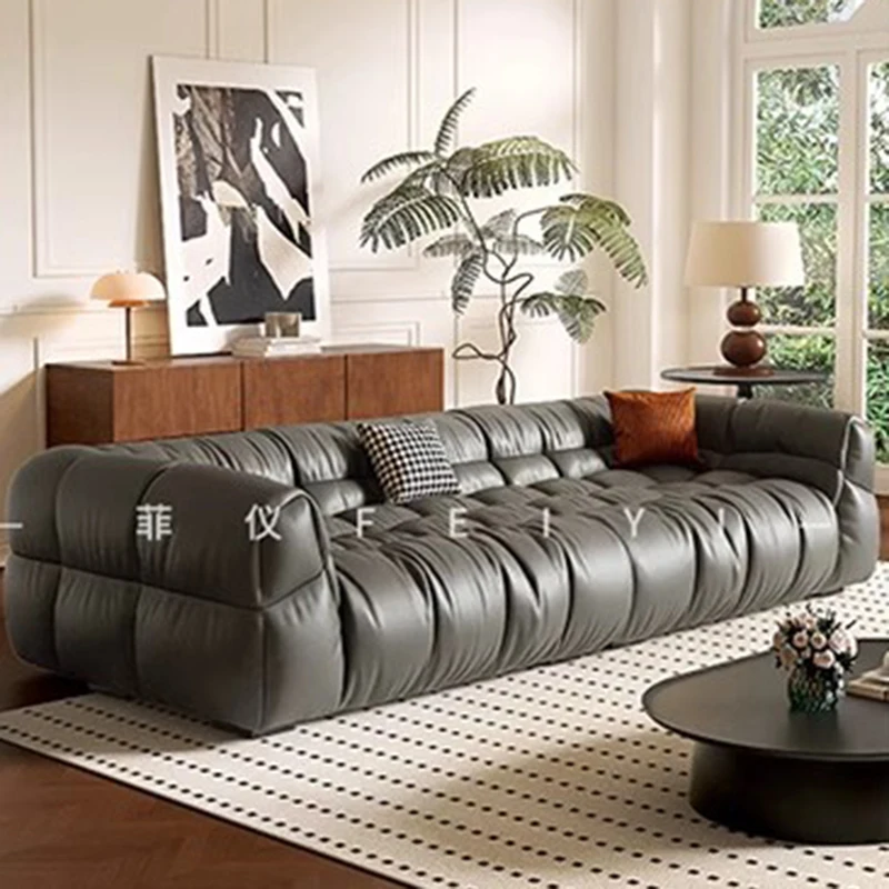 

Puff Modern Elegant Sofa Cinema Loveseat Designer Replica Sofa Relaxing Large Salon Canape De Luxe Moderne Modern Furniture