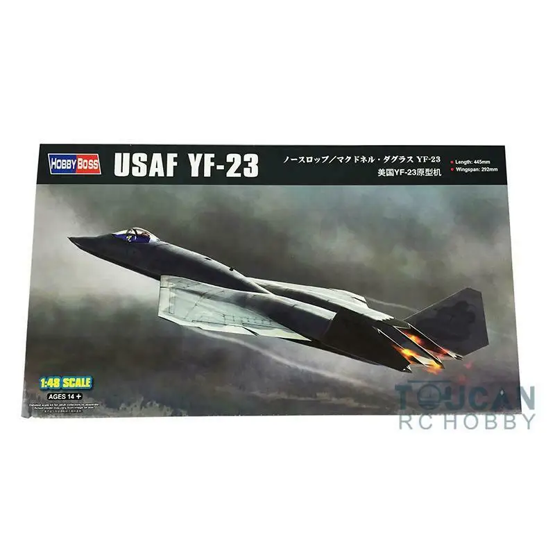 

Hobby Boss 81722 1/48 YF-23 USAF Прототипная модель самолета Комплект военного самолета TH05563-SMT6