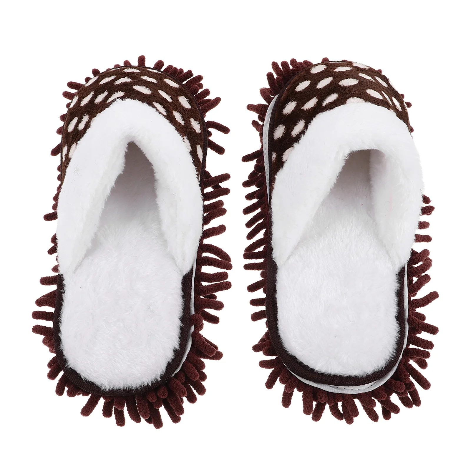 

Thickened Cleaning Slippers Duster Coffee Chenille Floor Mop Replacement Covers Cozy Detachable Washable Various Floors