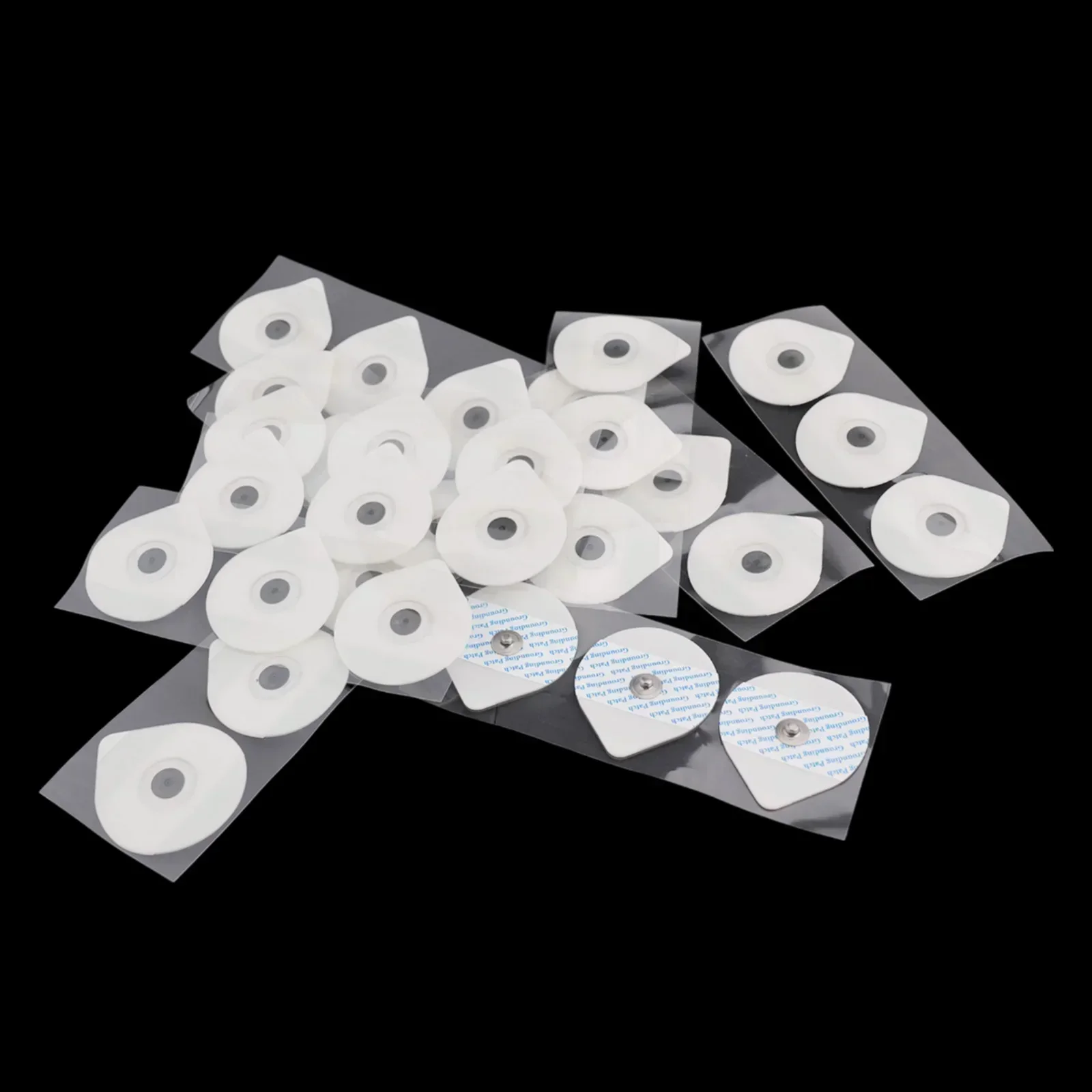 30pcs Grounding Patches Copper Wire Grounding Pads, Sticky Gel Pads For Grounding  Home Improvement Electrical Supplies