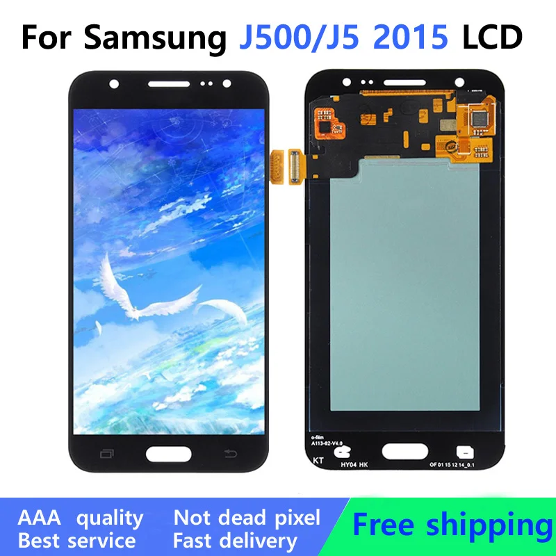 Coreprime 100% Tested Working AMOLED LCD Display Touch Screen Assembly For Samsung Galaxy J5 2015 J500 J500F J500FN J500H LCD