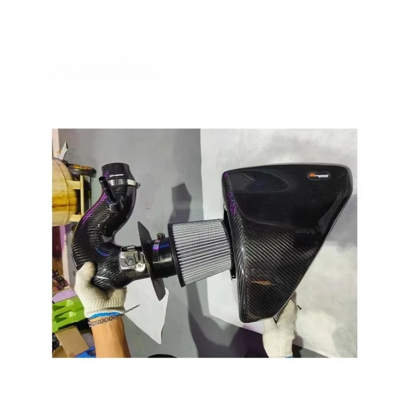 

Original Design Style 100% Dry Carbon Fiber Cold Air Intake System for Camaro 2.0T