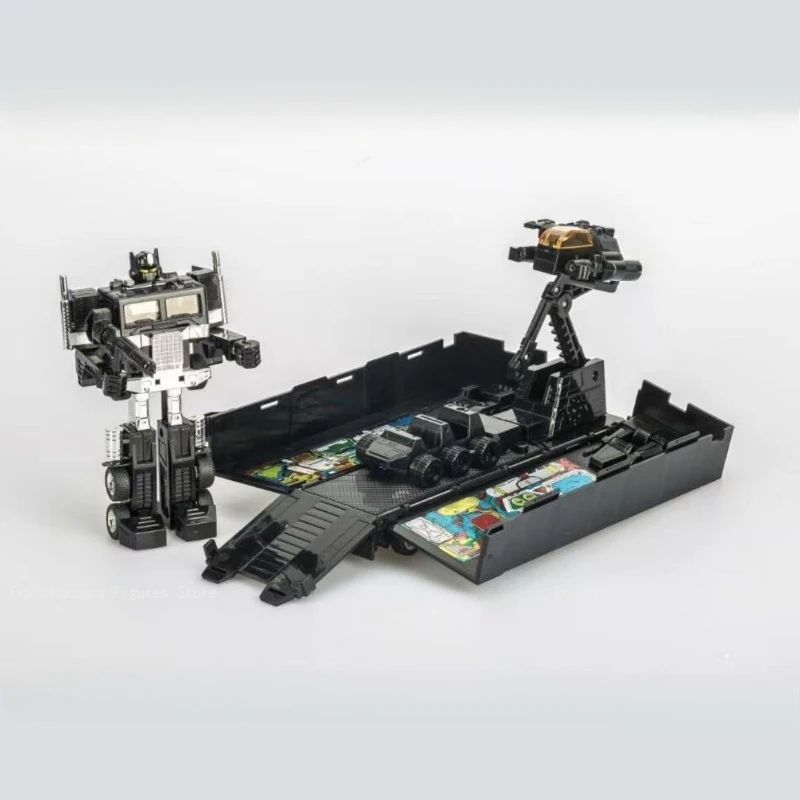 In Stock Transformer G1-Black Optimus Prime Ko Movie Figure Model Anime Action Deformation Robot Toys Popular Perfect Kid Gifts