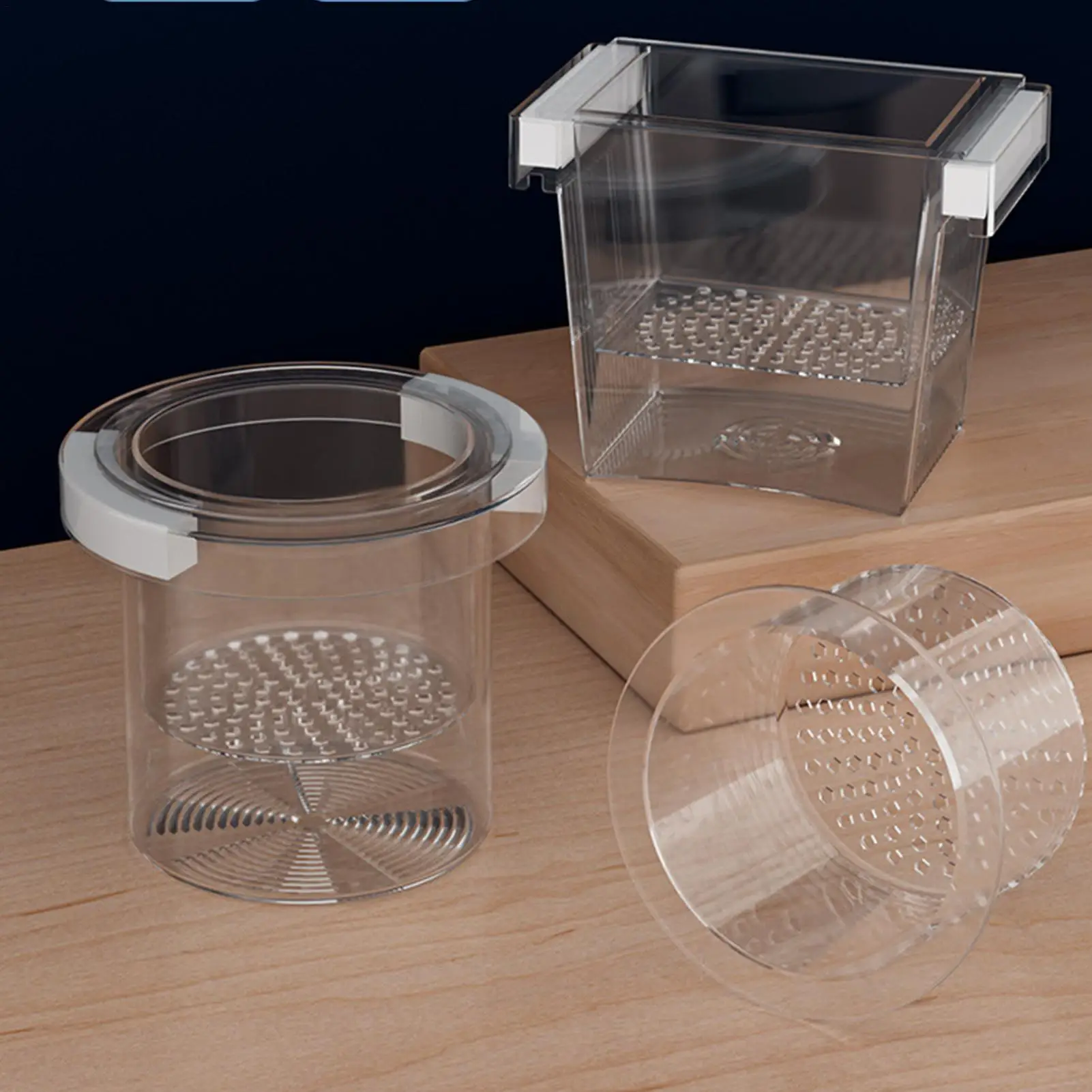 Fish Breeder Box Fish Breeder Box for Aquarium Nursery Feeding Container Hatchery Incubator Divider for Betta Egg Fry Guppy