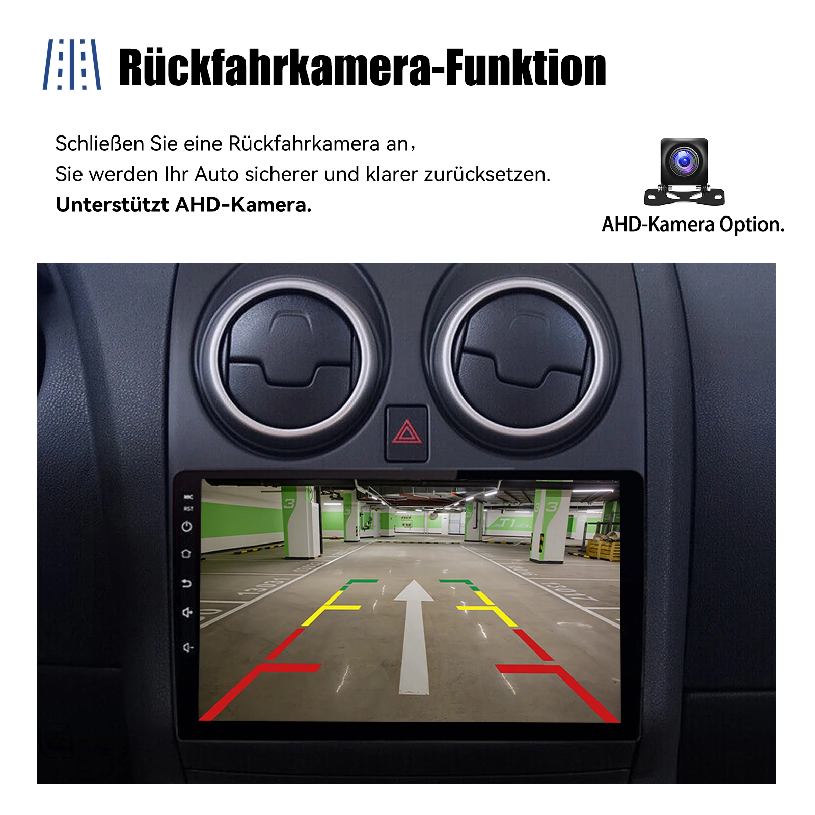 ESSGOO 4G 8-Core Android 14 6 + 128G Carplay Android Auto Für Nissan Qashqai J10 2007-13 2DIN 9 "Autoradio GPS Navi Player FM Wifi – Detail 13
