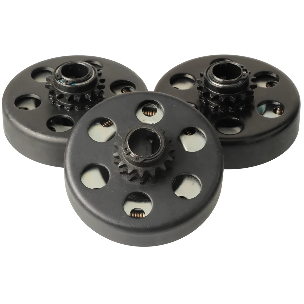 15/16 Tooth Centrifugal Automatic Clutch 19/20mm Bore, 219 Chain, Engine Replacement Parts for Go Kart Mini Bike Fun Kart