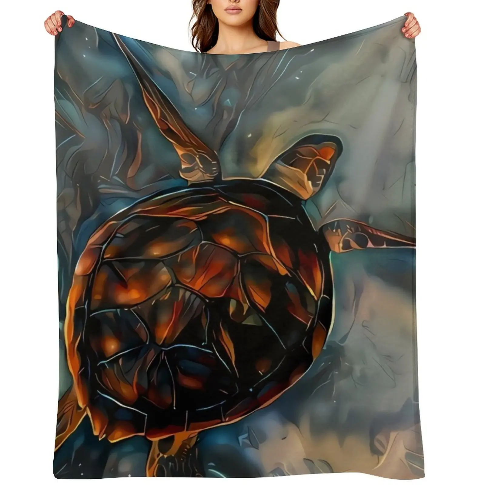 

tortoise Throw Blanket Quilt Blankets Sofas Of Decoration Fashion Sofas Heavy Blankets