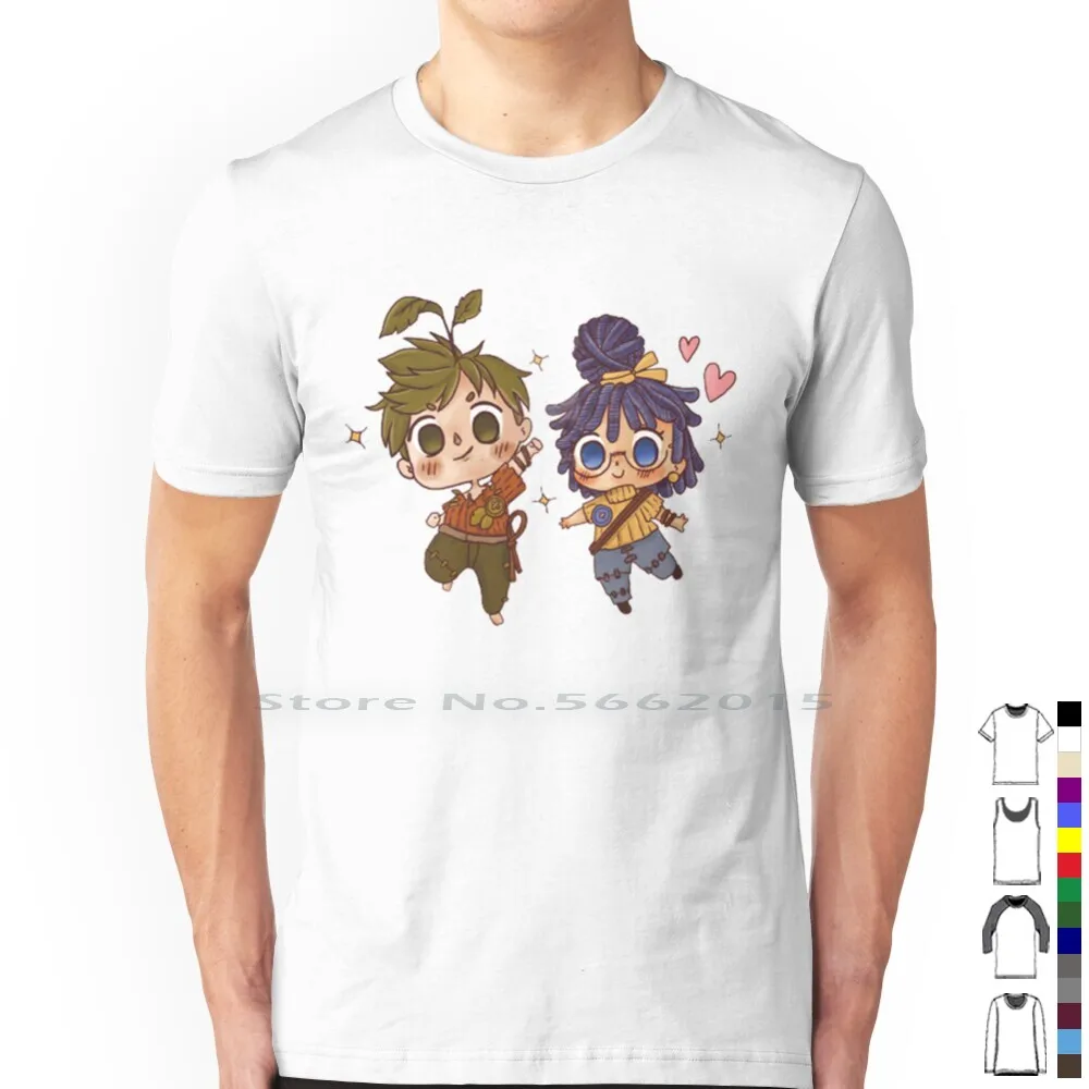 It Takes Two Cody And May T Shirt 100% Cotton Pop Culture Cutesy Kawaii It Takes Two Game Cutie The Elephant Fanart Queen