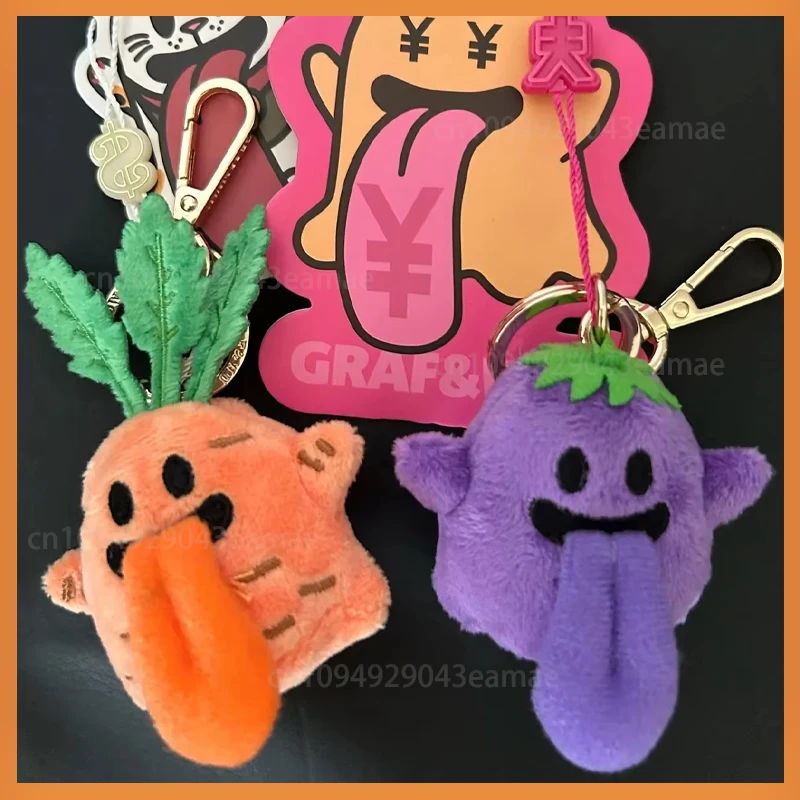 

Pendant Keychain Vegetable Potato New Graf Doll Keychain Cute Ghost Bag Hanging Trendy Halloween Girl Custom Birthday Gift