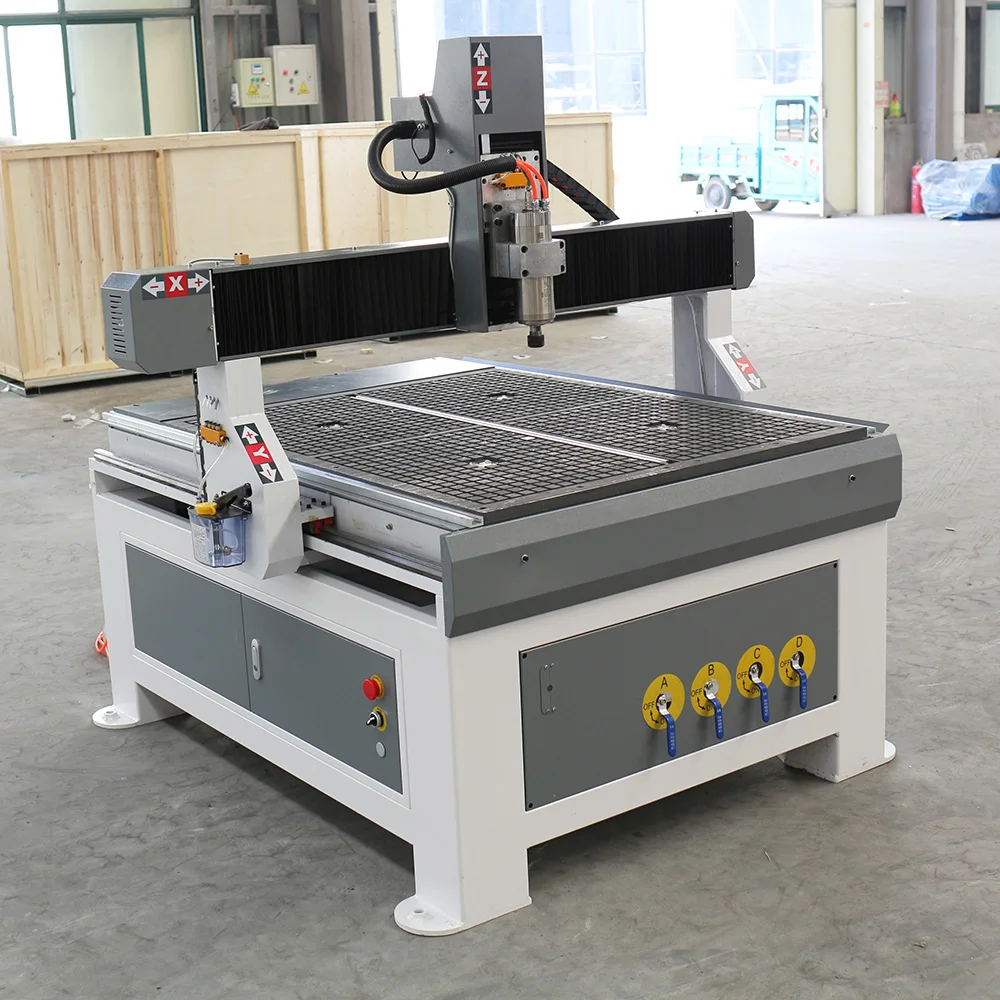Long Lifetime Servo Motor CNC Router Machine - Engraver for Wood, Small Size 9012 / 9015 / 1212 Models