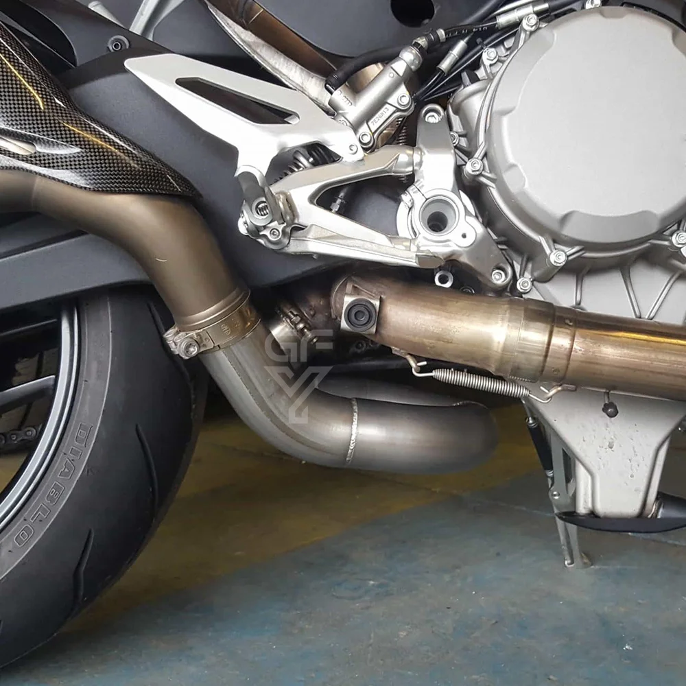 For Ducati Panigale 959 2016 2017 2018 2019 959 Panigale Escape Motorcycle Exhaust Muffler Link Pipe Slip-on