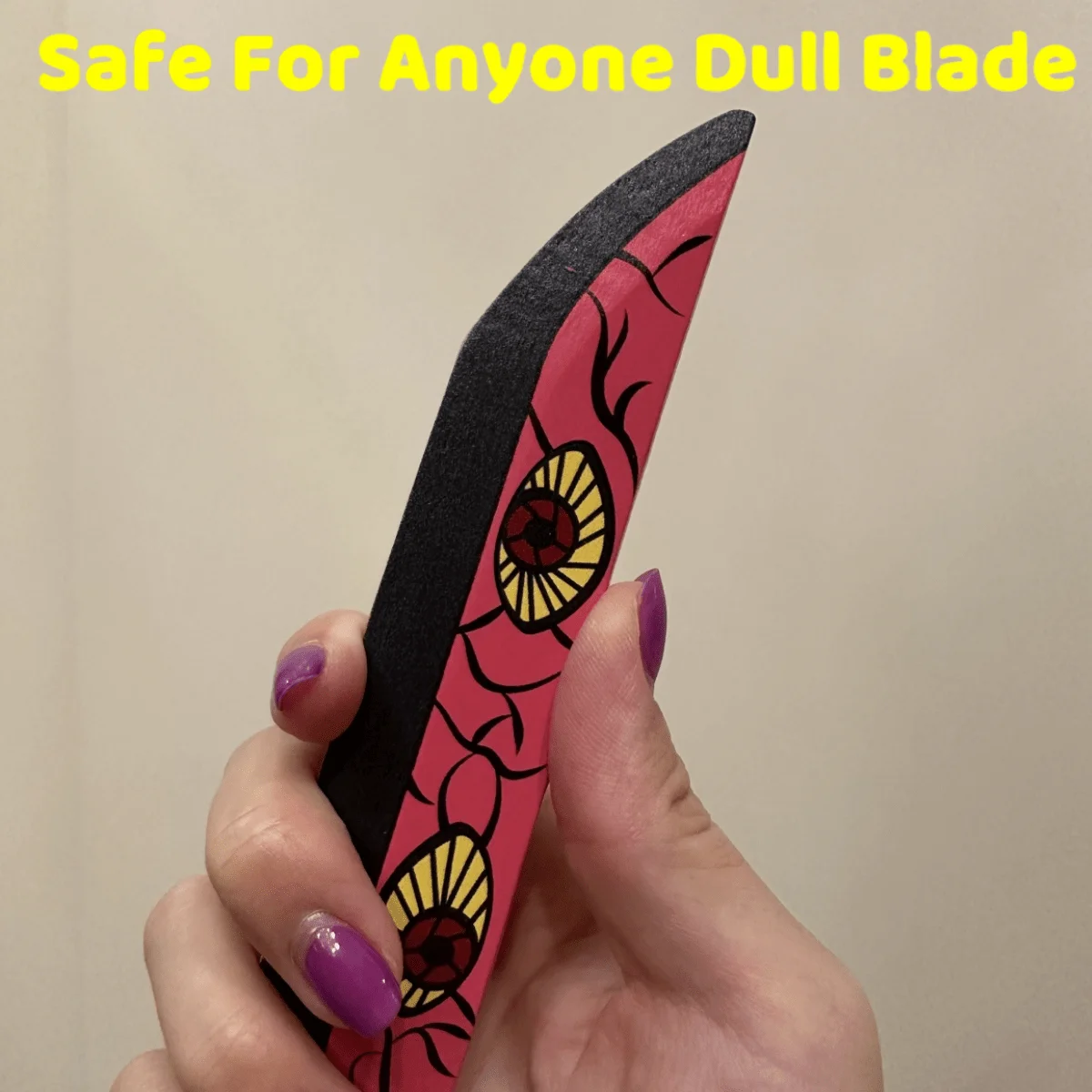 39.3인치 귀멸의 칼날 코쿠시보 나무 카타나 검 오리지널 사무라이 카타나 검 닌자 나이프 코스프레 소품 장난감