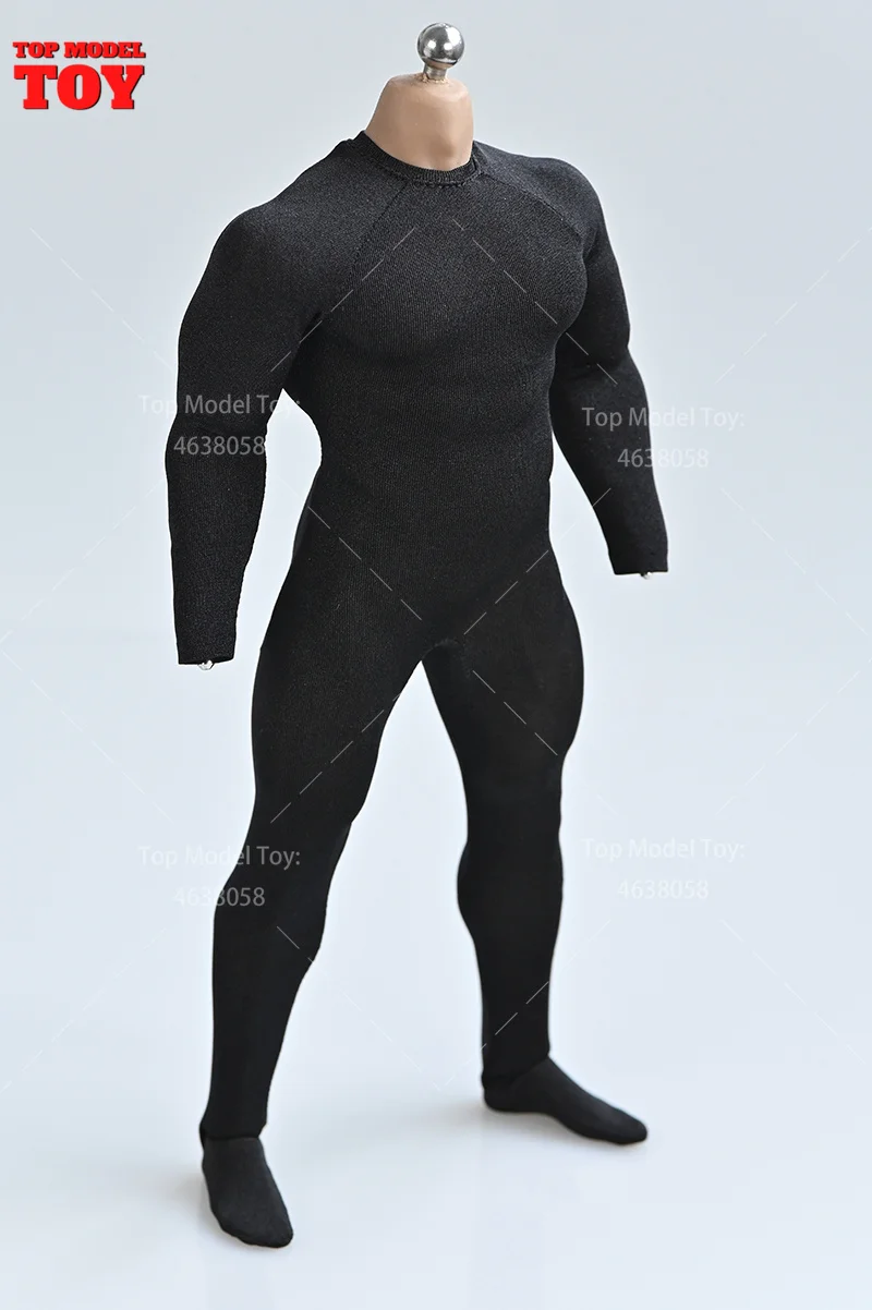 1/6 1/12 Stretch Ice Silk Elastic Jumpsuit Bodysuit Clothes Model Fit 12\'\' 6\'\' Male Soldier Action Figure Body TBL M35 Dolls