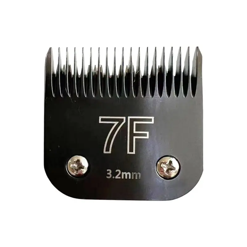 AEE6-7F 3.2Mm Pro Detachable Blade For Wahl KM 10 Most For Andis AG / AGC / SMC / Oster A5 / Classic 76 Animal Clippers