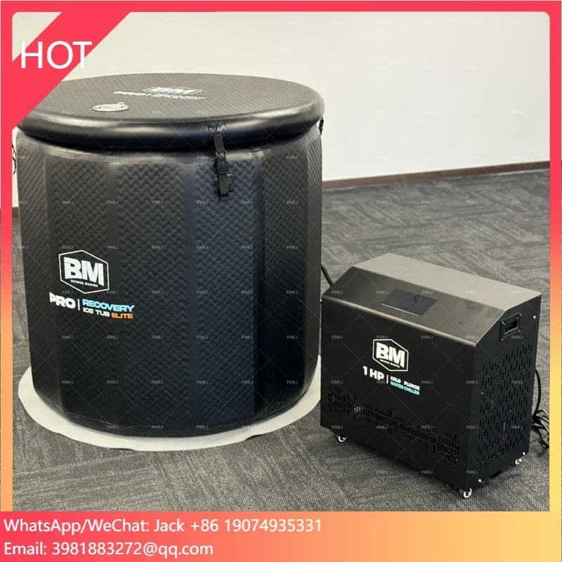 Inflatable Cold Plunged Tub Recovery Portable Iced Bath With Ice Baths Chiller