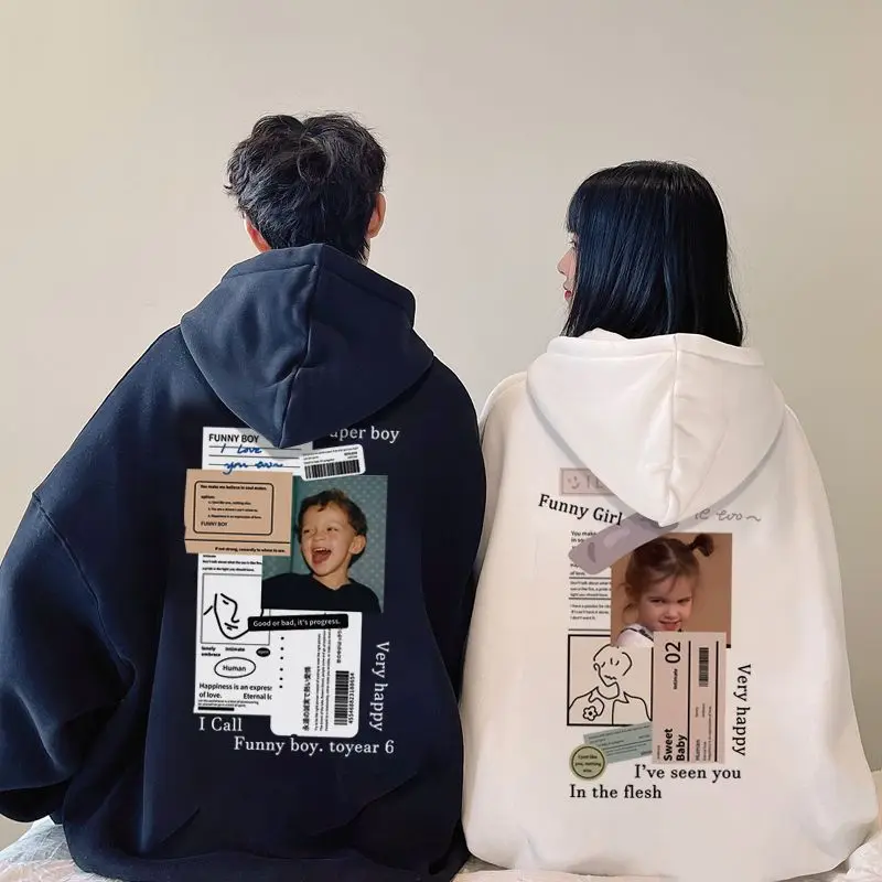 

Spring and Autumn and Winter Lovers Wear Sweaters Online Celebrity Ins Super Fire New Trend Niche Is Different