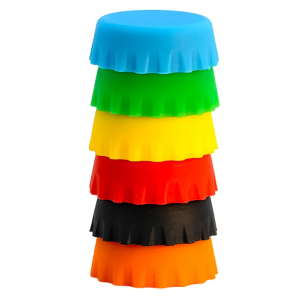 

6pcs Pet Feeding Bowl 3Cm Wide Rim Silicone Reptile Food Water Dish Smooth Shallow Design For Lizards Turtles Small Pets