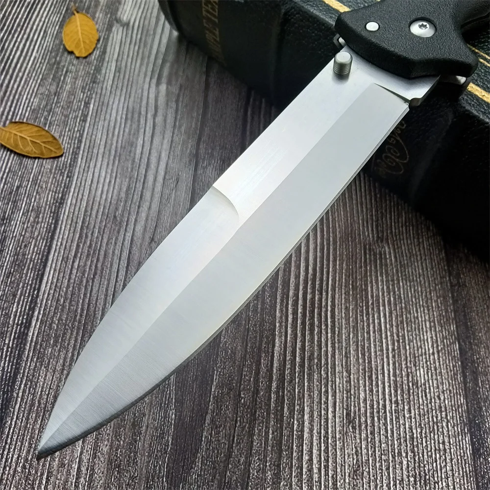 High Hardness 10ACXC Folding Knife 8Cr13Mov Blade Nylon Glass Fiber Handle Outdoor Tactical Hunting Survival EDC Camping Tool