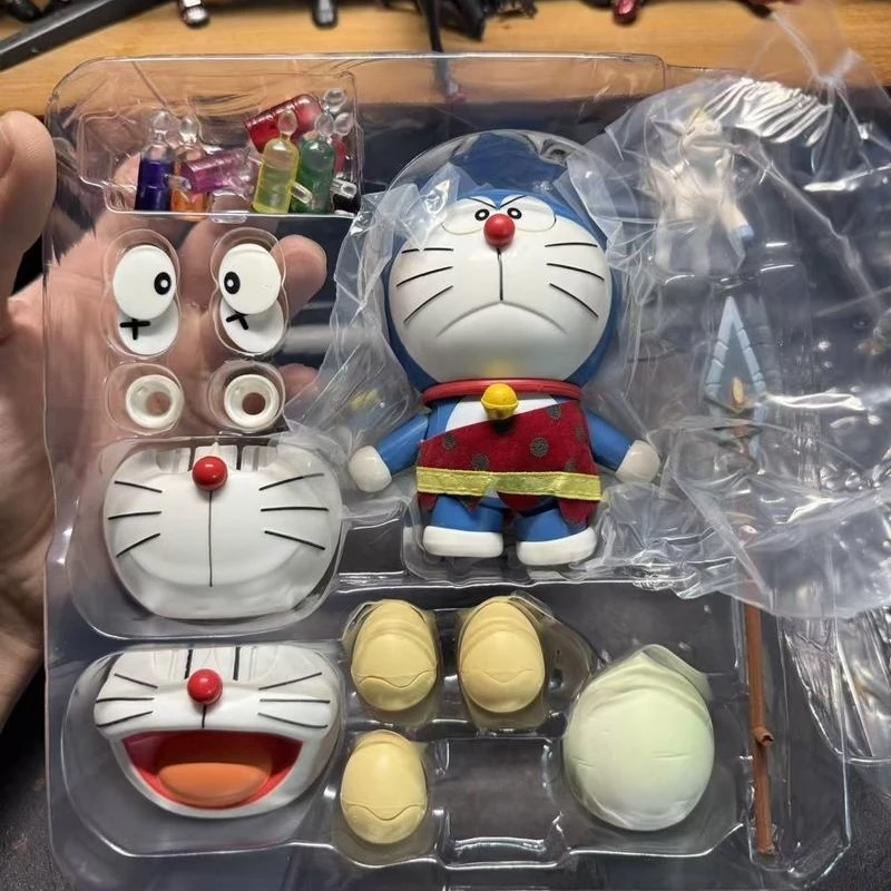 ชุดตัวต่อโมเดลโดราเอมอน แบนได ซีรีส์หุ่นยนต์เอลฟ์ โดราเอมอน ภาพยนตร์ 2016 ตัวละครจากแอนิเมชั่น ชุดตัวต่อตกแต่ง ของเล่นแอคชั่น