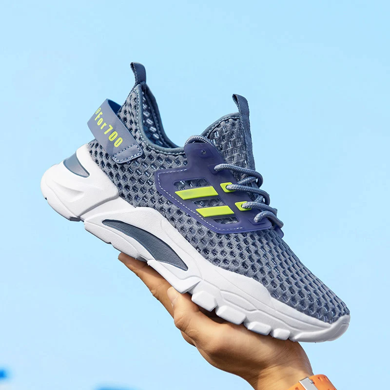 Men's new spring and summer mesh surface breathable non-slip casual sports shoes comfortable running shoes men's walking shoes