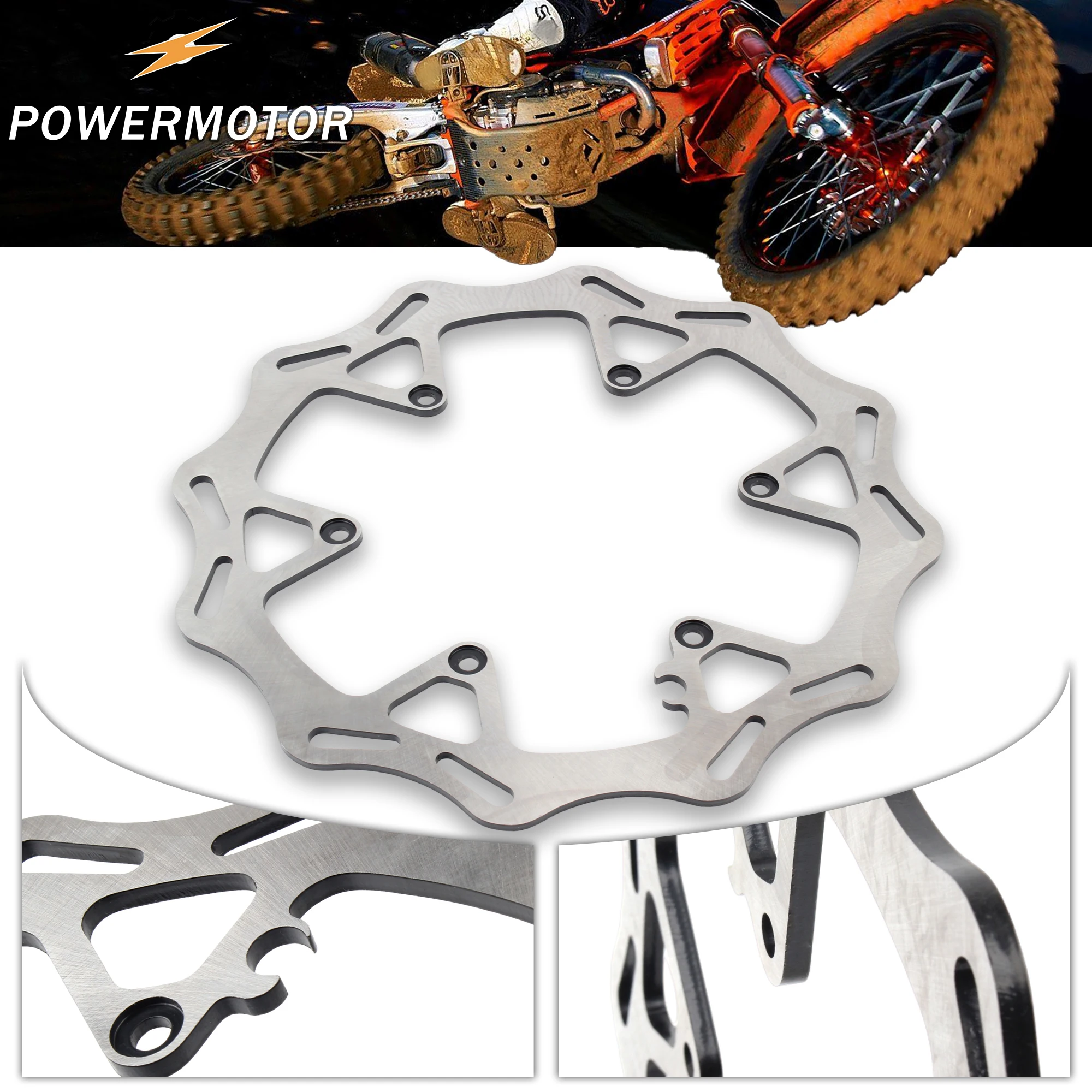 

260MM Enduro Motorcycle Front Brake Disc Rotor Disk Modified For KTM SX SXF XC XCF XCW EXC EXCF Husqvarna GasGas Supermoto Parts