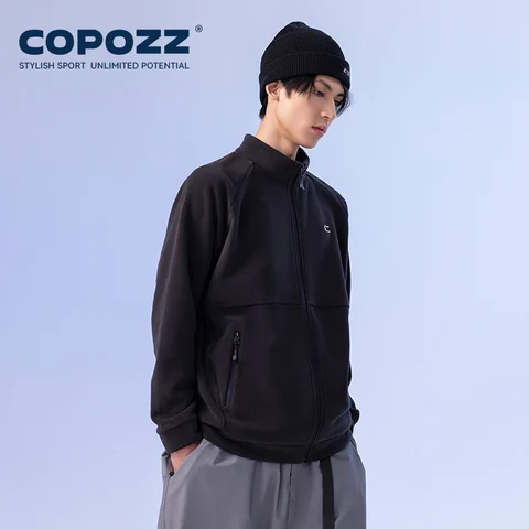 COPOZZ Зимняя флисовая куртка для взрослых