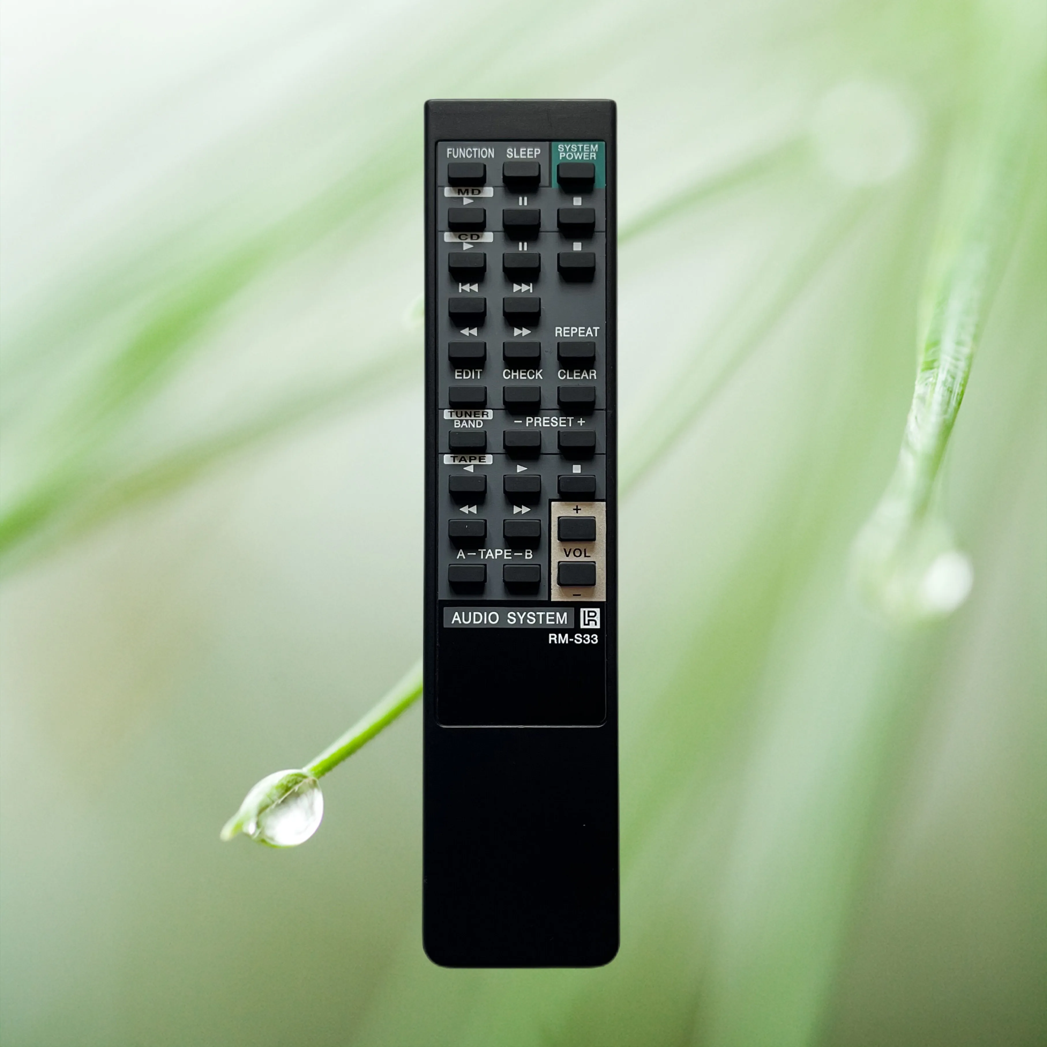 Hot-selling remote control is suitable for Sony RM-S33 MHC-701 MHC-801 MHC-790 FH-G70 FH-G80 MHC-690 RM-S755 HCD-H650