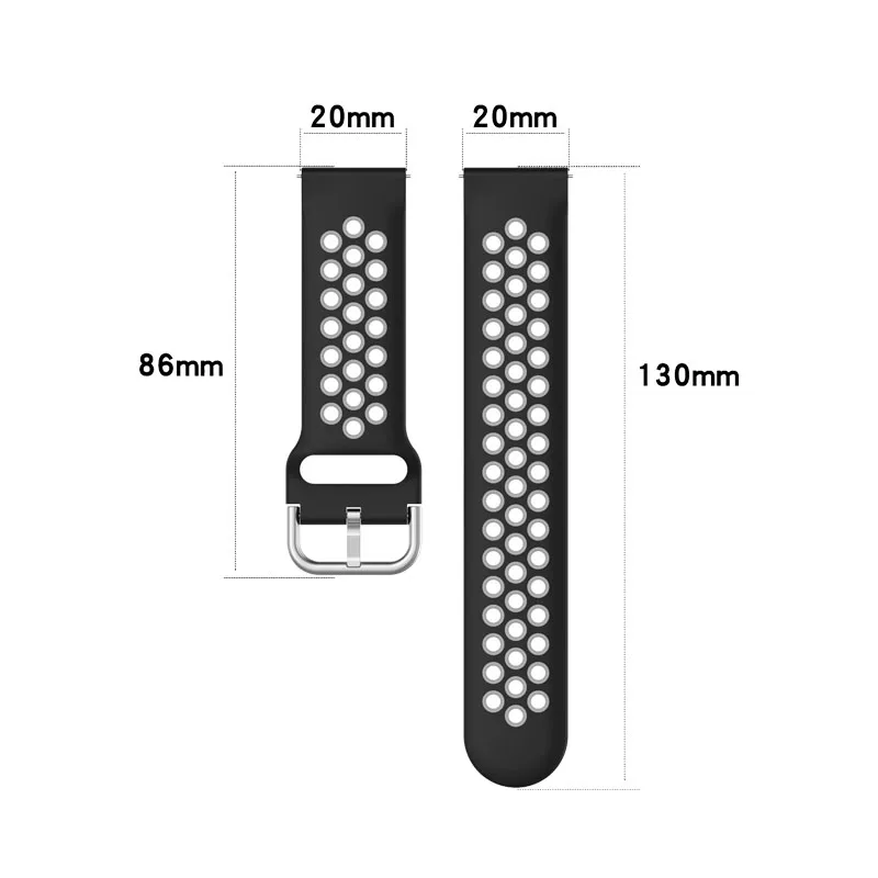 Para garmin venu 2 plus 2 mais pulseira de silicone pulseira de pulso para garmin vivoactive 4 3t/forerunner 245m/vivove pulseira esportiva