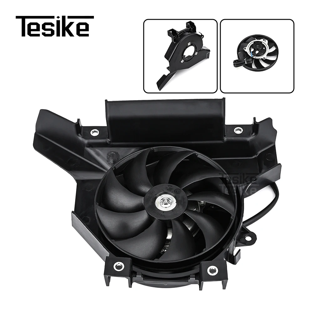 

Вентилятор охлаждения для Kawasaki Ninja 400 Z400 2018-2023, лопасть охлаждающего вентилятора радиатора двигателя, номер продукта: 595020624