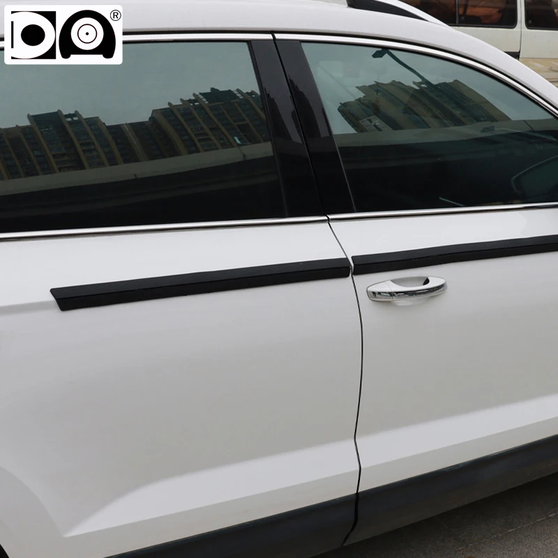 Universal Car Door side protector Side sill Anti-collision Strip for Peugeot 208 2008 308 3008 Renault Clio VW Golf Polo Tiguan