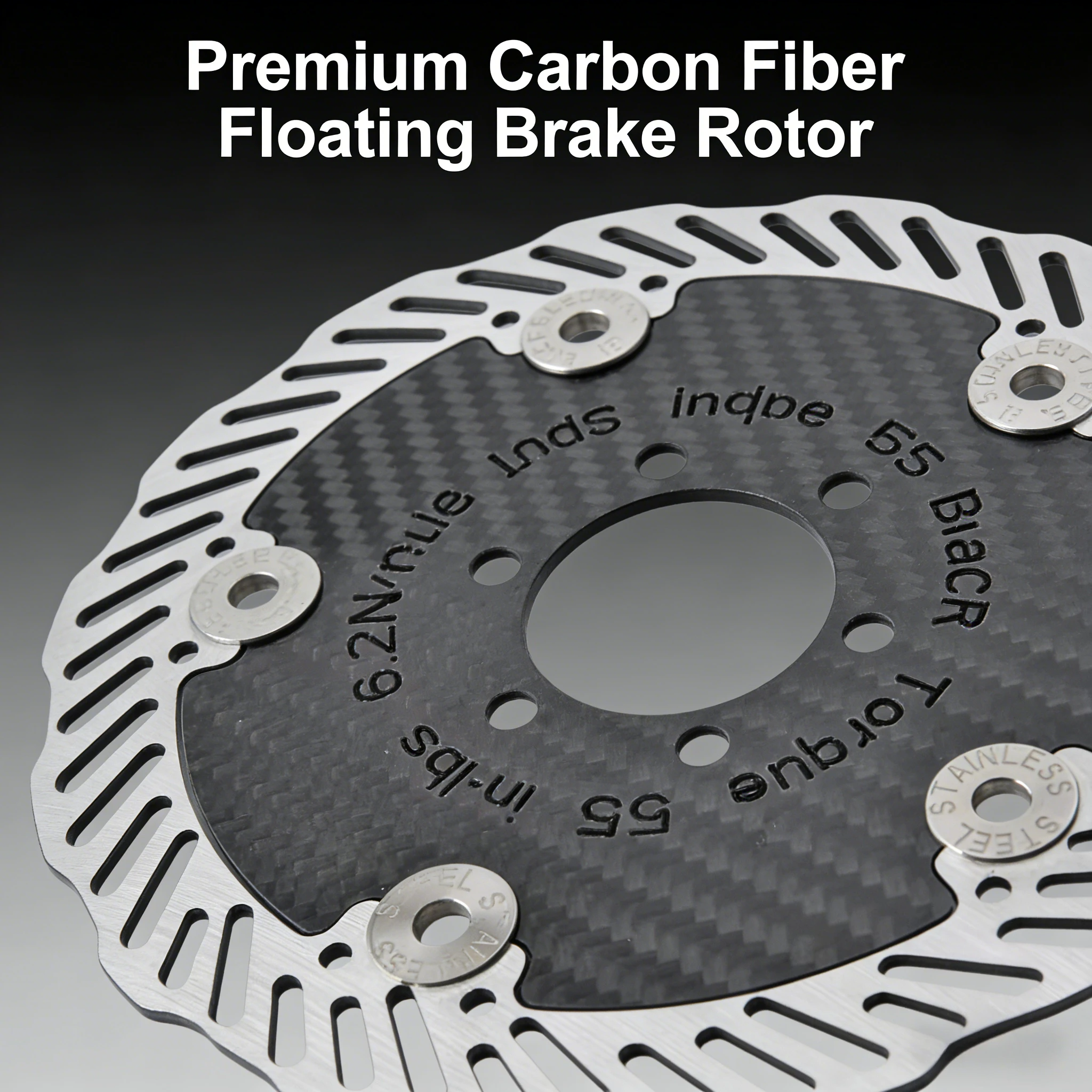 

Lightweight Carbon Fiber Floating Brake Rotor 140/160mm Centerlock | MTB Disc Caliper Replacement