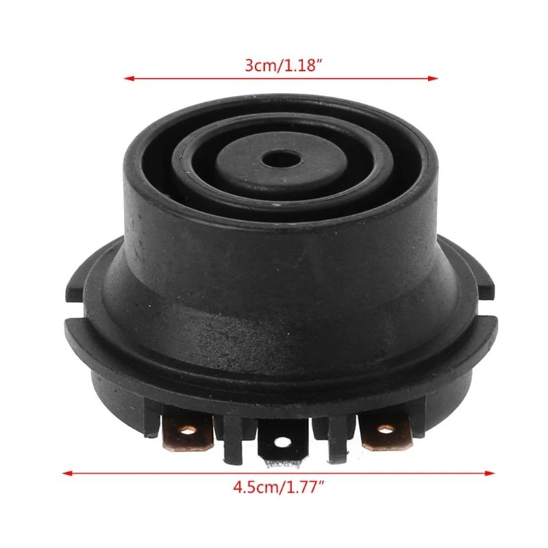 ทดแทน AC 250V 13A ควบคุมอุณหภูมิ Kettle เทอร์โมสทัทซ็อกเก็ตฐานด้านบน