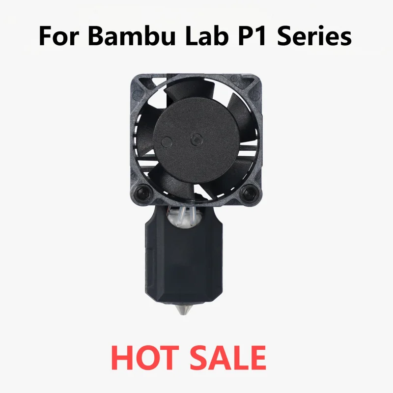 

For Bambu Lab X1 P1 Series Nozzle Complete Hotend 0.2mm Stainless 0.4/0.6/0.8mm Hardened Steel Assembly Kit 3D Printer Parts
