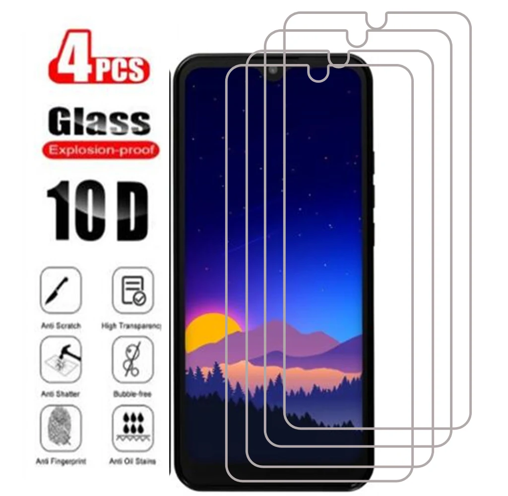 4Pcs For BQ 6051G Soul Tempered Glass Protective On For BQ 6051G Soul Screen Protector SmartPhone Cover Film