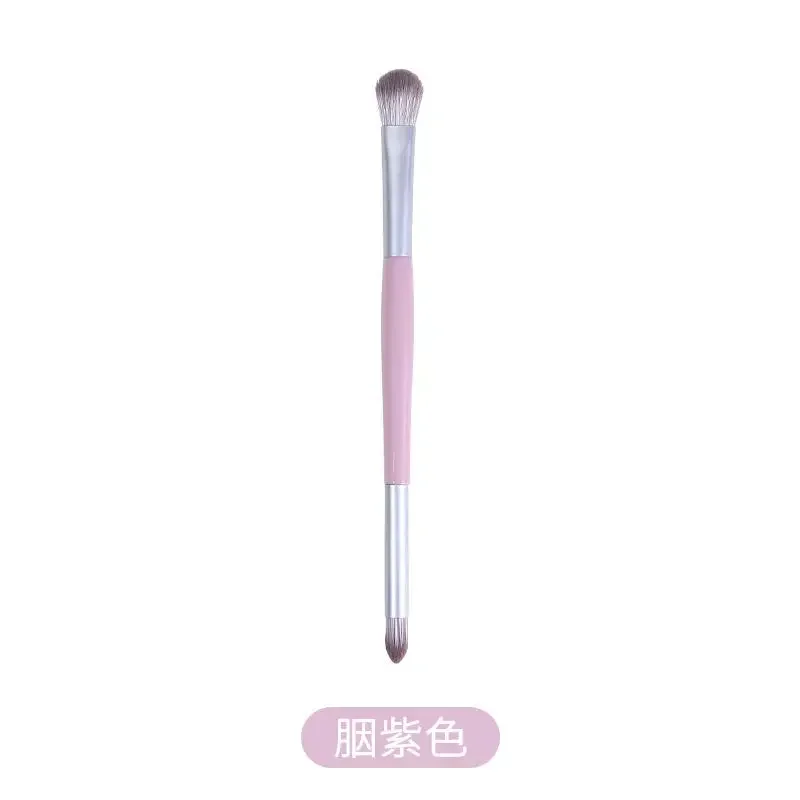 Single Makeup Brush Double-ended Eye Shadow Brush Smudge Detail Highlight Brush Brighten Soft Professional Makeup Tool