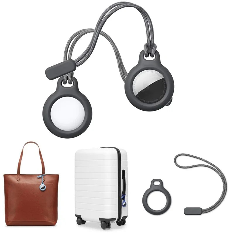 

Case For Apple Airtag Protective Cover Bumper Tracker Accessories Anti-scratch Keychain Air Tags Cover Anti-Lost Key Chain Case