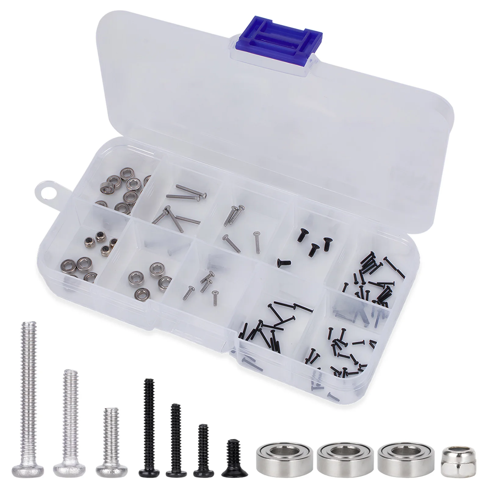 

Screws and Bearings Set for RC 1/30 Axial SCX30 Crawler Replace Upgrade