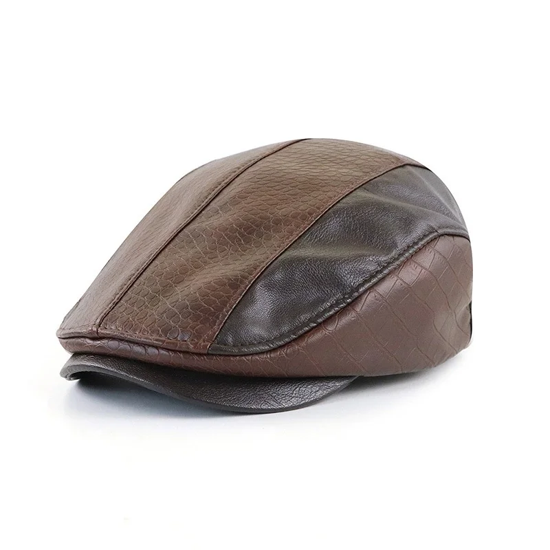 Men's Casual Spring/Fall/Winter American Retro Baseball Cap—Artistic Street-Style Beret and Elegant Newsboy Cap